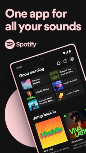 Spotify声破天音乐