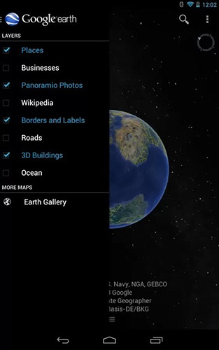 谷歌地球google earth