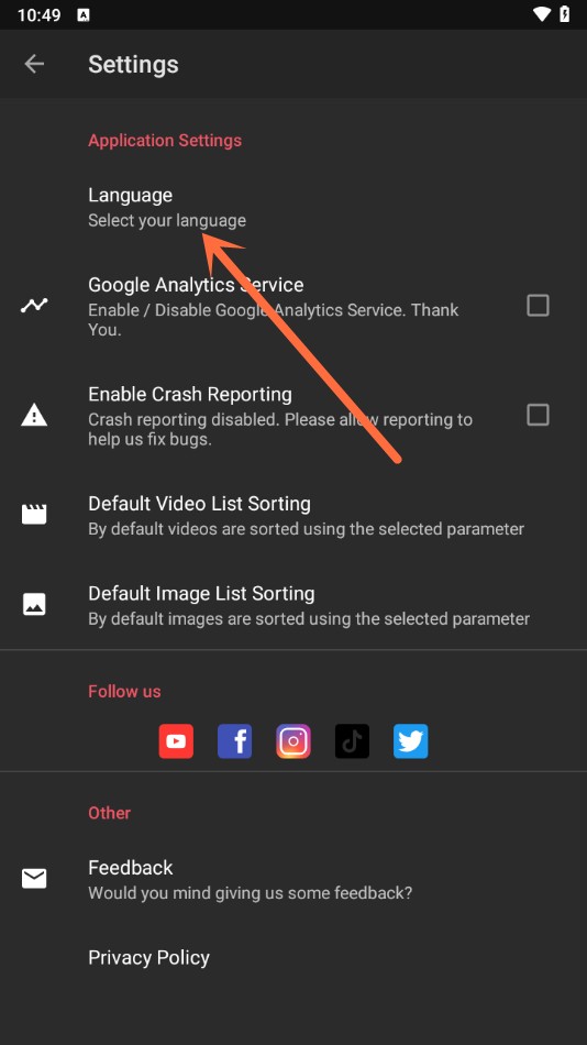怎么设置中文截图2