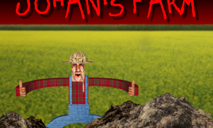 挖掘机里腌萝卜