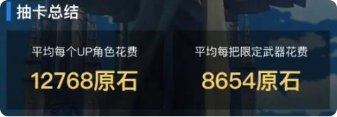 原神开箱模拟器抽卡记录分析2