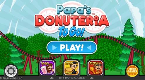 老爹甜甜圈店ToGo英文版