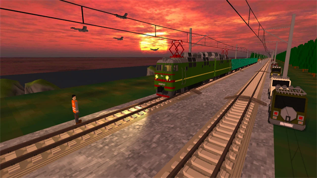 独联体火车模拟器