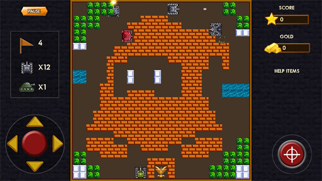 经典坦90克大战