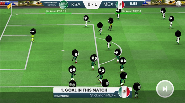 火柴人足球2018汉化版