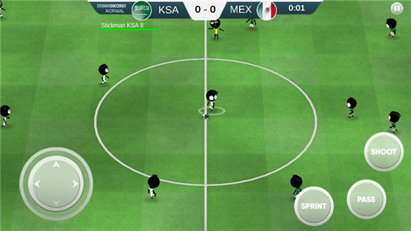 火柴人足球2018汉化版