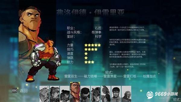 怒之铁拳4人物介绍