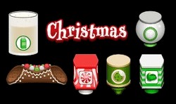 老爹奶茶店节日食材