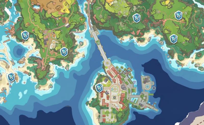 洛克王国世界地图区域探索指南 隐藏宝藏位置详解