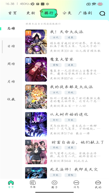 青漫漫画