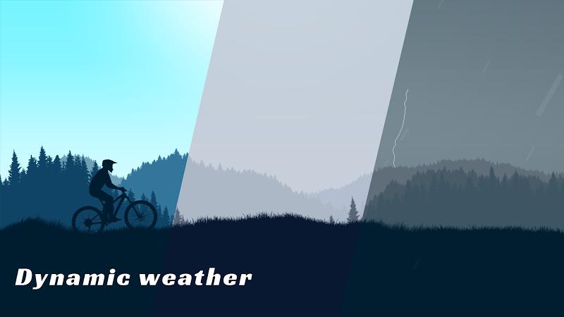 山地自行车高山赛场
