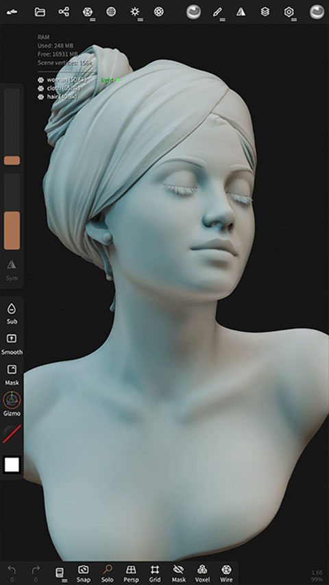 NomadSculpt3D雕刻建模app