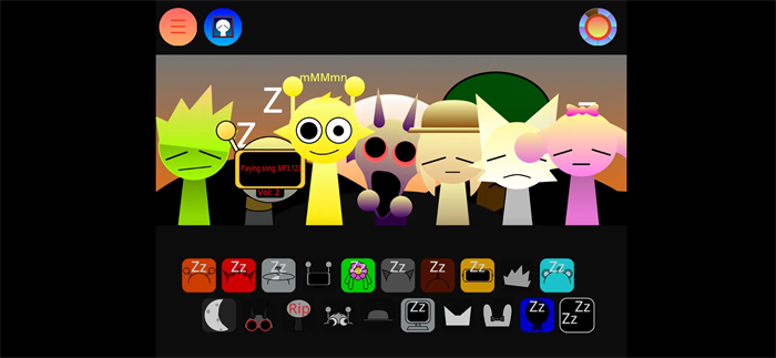 节奏盒子Sprunki抽象版