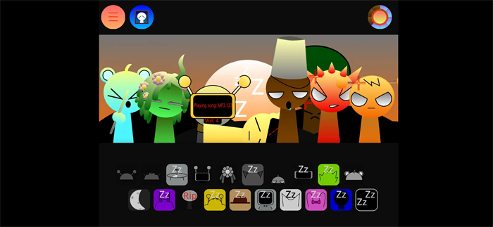 节奏盒子Sprunki抽象版