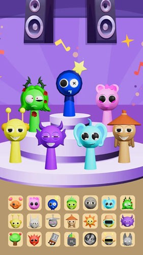 节奏盒子Sprunki高清模组